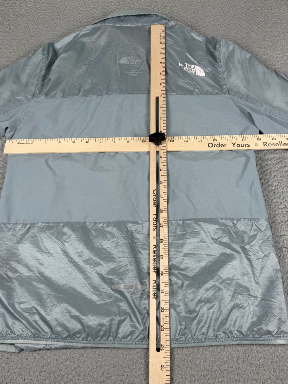 The North Face Jacket Women Medium Gray Full Zip Lightweight Windbreaker Outdoor - Picture 8 of 10